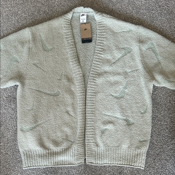 Nike Sweaters - Nike Phoenix Cozy Knit Boucle Cardigan